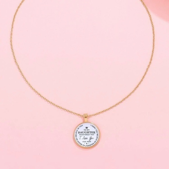Daughter Quote Necklace - Picture 4 of 15
